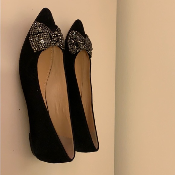 Tory Burch “Vanessa” suede bow flats - Size 8 - Picture 2 of 6